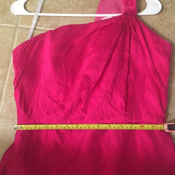 Pink Watters and Watters one shoulder dress - Picture 10 of 16